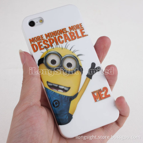 New cute despicable ME2 hard plastic case for iphone 5
